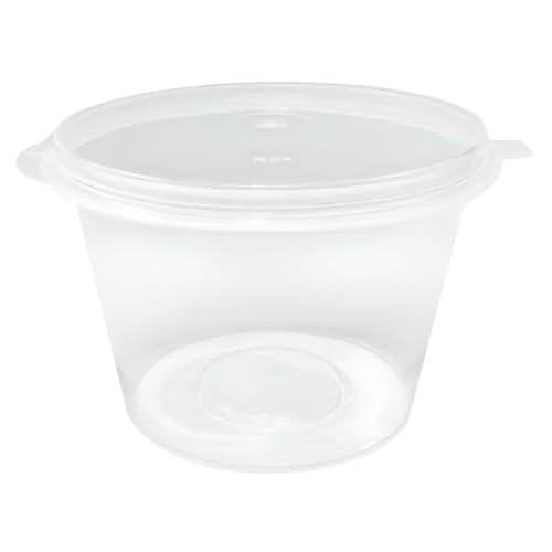 Fiesta Recyclable Portionstopf mit Deckel, 100 ml, 50 Stück von Fiesta Recyclable