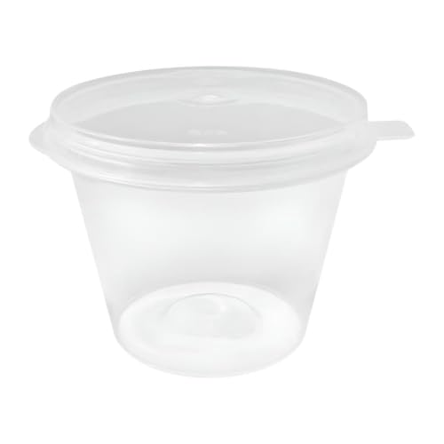 Fiesta Recyclable Portionstopf mit Deckel, 50 ml, 50 Stück von Fiesta Recyclable