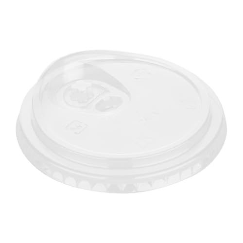 Fiesta Recyclable rPET Trinkhalmloser Deckel, 300-567 ml, 400 Stück von Fiesta Recyclable