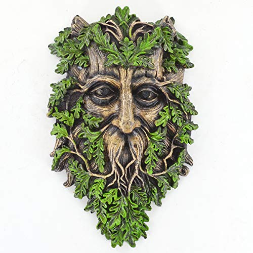 Fiesta Studios Arthur the Tree Ent Face Schild für Garten Zuhause Wicca Celtic Pagan Magic Greenman H23 cm von Fiesta Studios