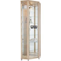 fif möbel Eckvitrine "TRIO Höhe ca. 172 cm, ink. Beleuchtung", Eckvitrine/Glasvitrine 1x Glastür, perfekt für Sammler, Sammlervitrine fif möbel Eckvitrine "TRIO Höhe ca. 172 cm, ink. Beleuchtung", Eckvitrine/Glasvitrine 1x Glastür, perfekt für Sammler, Sammlervitrine von Fif Möbel