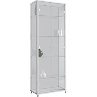 fif möbel Vitrine "OPTIMA", Standvitrine, Vitrinenschrank, Glasvitrine, Sammlervitrine von Fif Möbel