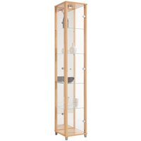 fif möbel Vitrine "OPTIMA", Standvitrine/Glasvitrine 1x Glastür,perfekt für Sammler,Sammlervitrine von Fif Möbel