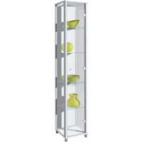 fif möbel Vitrine "OPTIMA Höhe ca. 172 cm", Standvitrine/Glasvitrine 1x Glastür,perfekt für Sammler,Sammlervitrine von Fif Möbel