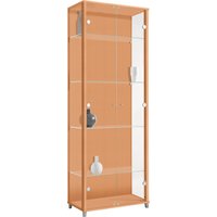 fif möbel Vitrine "OPTIMA" Standvitrine, Vitrinenschrank, Glasvitrine, Sammlervitrine von Fif Möbel