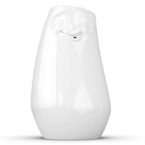 FIFTYEIGHT PRODUCTS / !? Tassen/Vase „Entspannt“ (Porzellan, Höhe 23 cm, Weiß, Made in Germany) von FIFTYEIGHT PRODUCTS