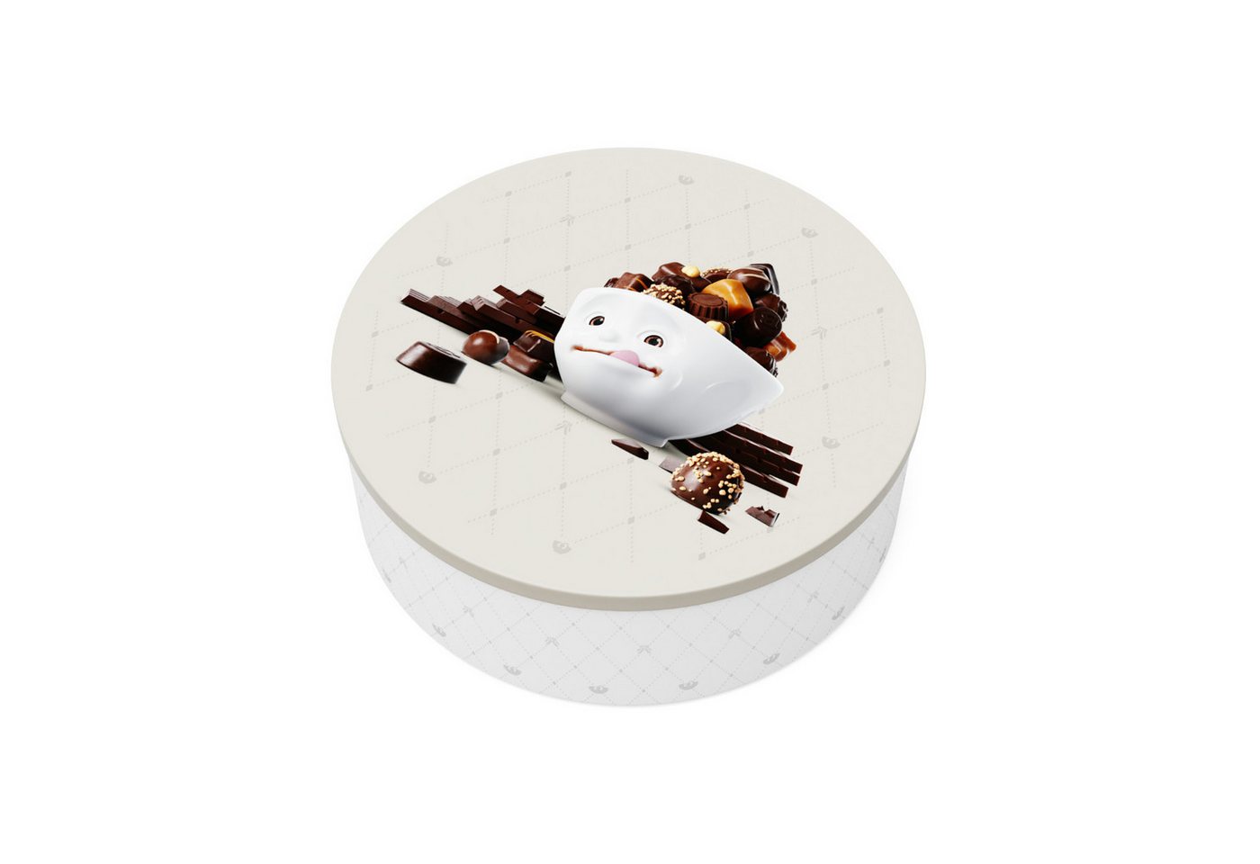 Fiftyeight Frühstücks-Geschirrset TV Tasse Blechdose 03.06 Sweet Choco von Fiftyeight