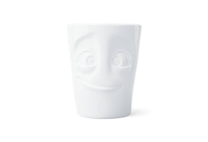 Fiftyeight Frühstücks-Geschirrset TV Tasse Kaffeebecher 95 Henkelbecher Maximug Bereit weiß von Fiftyeight