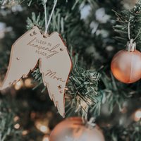 In Memory Weihnachtsschmuck, Modern Ornament, Baumschmuck, Engelsflügel In Memory Weihnachtsschmuck, Modern Ornament, Baumschmuck, Engelsflügel von FiggandFinn