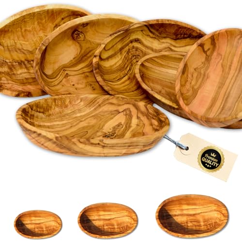 Figura Santa® Ovale Schale aus Olivenholz LIDO - Holzschale Olivenholzschälchen Aperifivschale Dipschale aus Holz für Snacks Nüsse und Kleinigkeiten Handmade schöne Maserung ca 19 x 13 x 3,5 cm Figura Santa® Ovale Schale aus Olivenholz LIDO - Holzschale Olivenholzschälchen Aperifivschale Dipschale aus Holz für Snacks Nüsse und Kleinigkeiten Handmade schöne Maserung ca 19 x 13 x 3,5 cm von Figura Santa