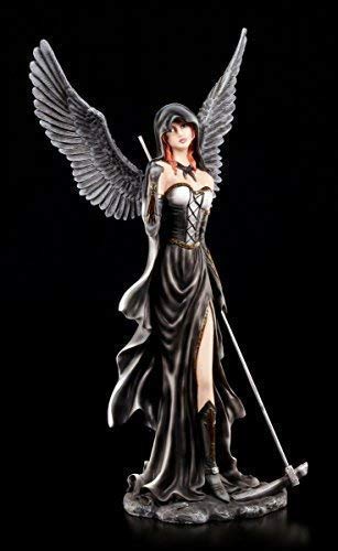 Dark Angel Figur Gothic - Todesengel Scythia mit Sense - Racheengel von Figuren Shop GmbH