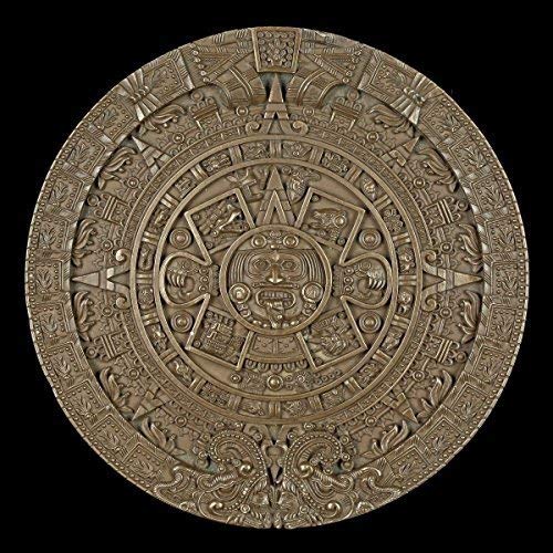 Der Azteken Kalender - Wandrelief - Deko Maya von Figuren Shop GmbH