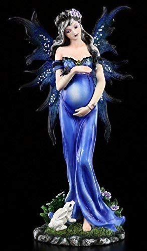 Elfen Figur - Schwangere Elfe Edain - Elfenfigur Elfe Fee Fairy Deko von Figuren Shop GmbH