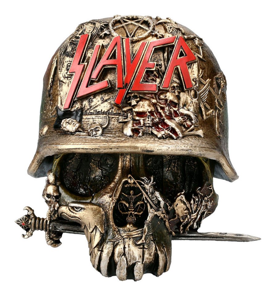 Figuren Shop GmbH Aufbewahrungsdose Schatulle - Slayer Totenkopf - Merchandise Gothic Deko Figuren Shop GmbH Aufbewahrungsdose Schatulle - Slayer Totenkopf - Merchandise Gothic Deko von Figuren Shop GmbH