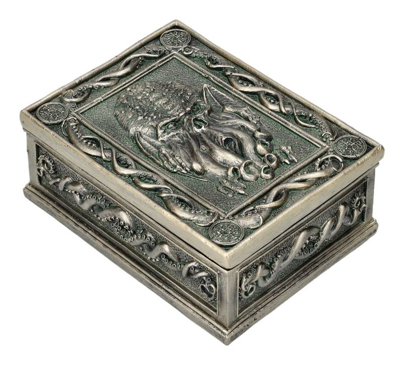 Figuren Shop GmbH Aufbewahrungsdose Schatulle rechteckig - Cthulhu - Gothic Aufbewahrung Dekoration von Figuren Shop GmbH