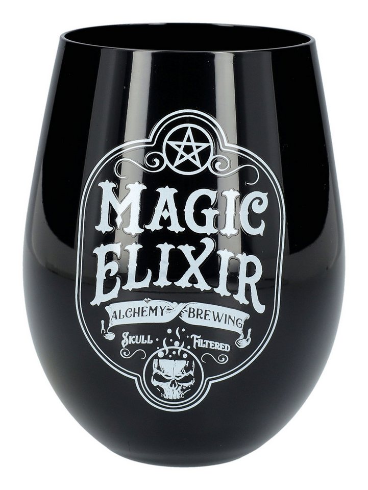 Figuren Shop GmbH Becher Weinbecher Hexen - Magic Elixir - Alchemy England - Totenkopf Becher s, Glas Figuren Shop GmbH Becher Weinbecher Hexen - Magic Elixir - Alchemy England - Totenkopf Becher s, Glas von Figuren Shop GmbH