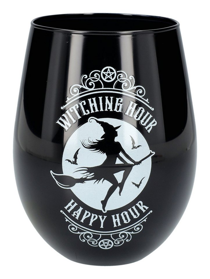 Figuren Shop GmbH Becher Weinbecher Hexen - Witching Hour - Alchemy England - Weinglas Hexe Hap, Glas von Figuren Shop GmbH