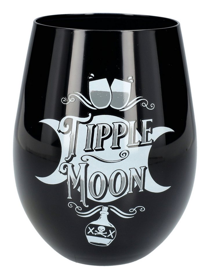 Figuren Shop GmbH Becher Weinbecher Wicca - Tipple Moon - Alchemy England Fantasy Weinglas Drei, Glas von Figuren Shop GmbH