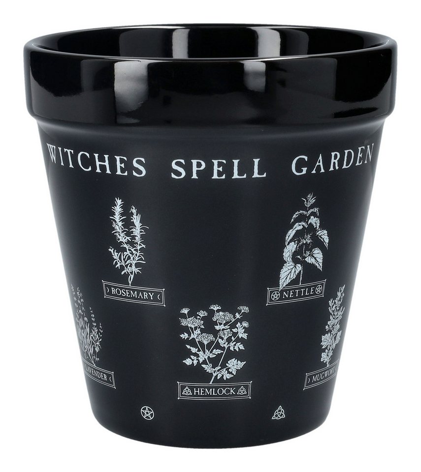 Figuren Shop GmbH Blumentopf Blumentopf Gothic - Witches Spell Garden - Pflanzentopf Dekoration von Figuren Shop GmbH