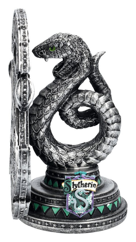 Figuren Shop GmbH Buchstütze Buchstütze Harry Potter - Slytherin - Fantasy Film Merchandise Dekoration (1 St) von Figuren Shop GmbH