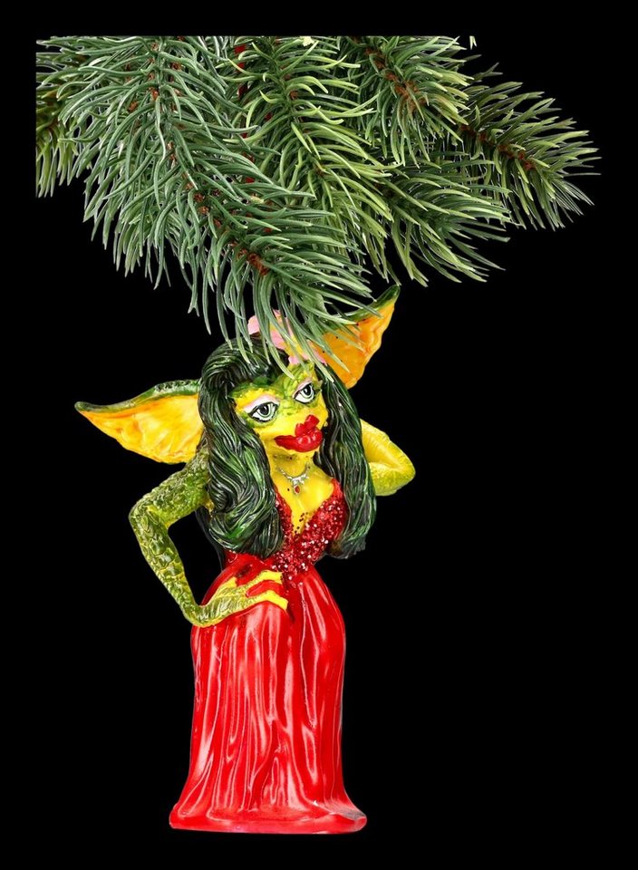 Figuren Shop GmbH Christbaumschmuck Christbaumschmuck - Gremlins Greta - Nemesis Now - Weihnachten Dekoration (1-tlg) von Figuren Shop GmbH