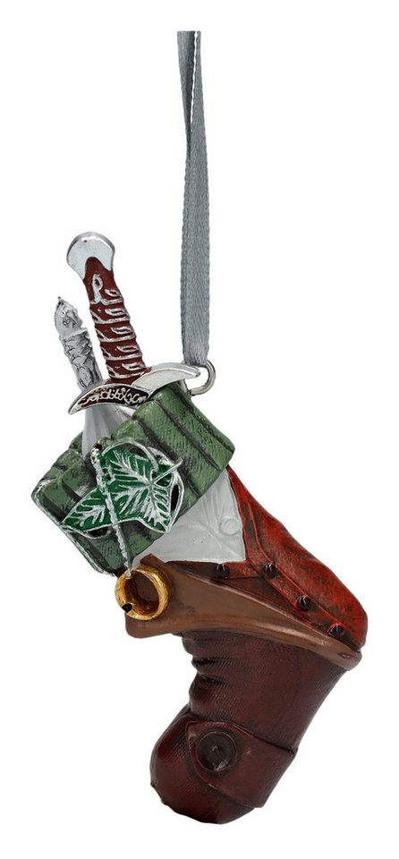 Figuren Shop GmbH Christbaumschmuck Christbaumschmuck Herr der Ringe - Frodo Strumpf Christbaumkugel Deko (1-tlg) von Figuren Shop GmbH