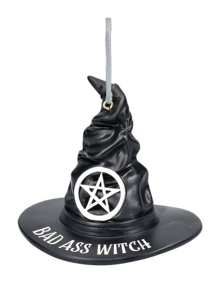 Figuren Shop GmbH Christbaumschmuck Christbaumschmuck Hexenhut - Bad Ass Witch - Weihnachtsbaum (1-tlg) von Figuren Shop GmbH