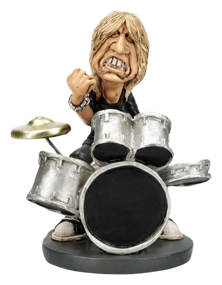 Figuren Shop GmbH Dekofigur Ace of Spades Drummer Figur – Mikkey Sammlerfigur Rockband Deko 10,5cm Figuren Shop GmbH Dekofigur Ace of Spades Drummer Figur – Mikkey Sammlerfigur Rockband Deko 10,5cm von Figuren Shop GmbH