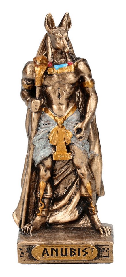Figuren Shop GmbH Dekofigur Anubis Figur – Ägyptische Gottheit Statue Veronese 8.5cm Miniatur Deko Figuren Shop GmbH Dekofigur Anubis Figur – Ägyptische Gottheit Statue Veronese 8.5cm Miniatur Deko von Figuren Shop GmbH