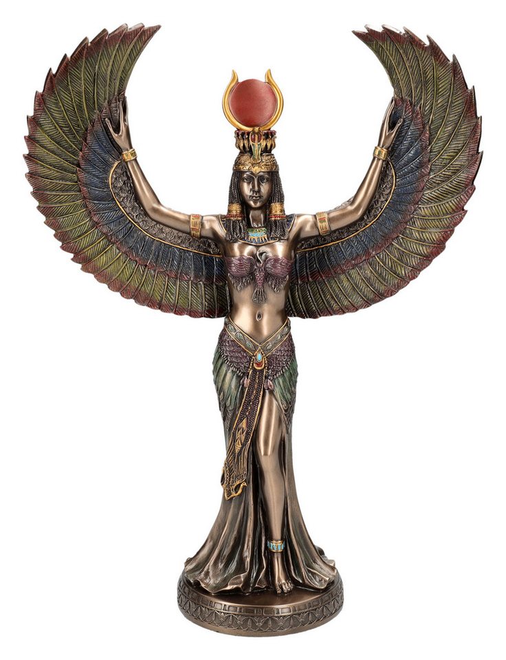 Figuren Shop GmbH Dekofigur Göttin Isis Skulptur – Ägyptische Mythologie Figur 33 cm Veronese Deko Figuren Shop GmbH Dekofigur Göttin Isis Skulptur – Ägyptische Mythologie Figur 33 cm Veronese Deko von Figuren Shop GmbH