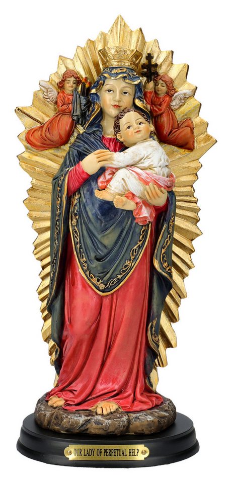 Figuren Shop GmbH Dekofigur Heiligenfigur - Madonna der immerwährenden Hilfe - christliche Dekofig Figuren Shop GmbH Dekofigur Heiligenfigur - Madonna der immerwährenden Hilfe - christliche Dekofig von Figuren Shop GmbH