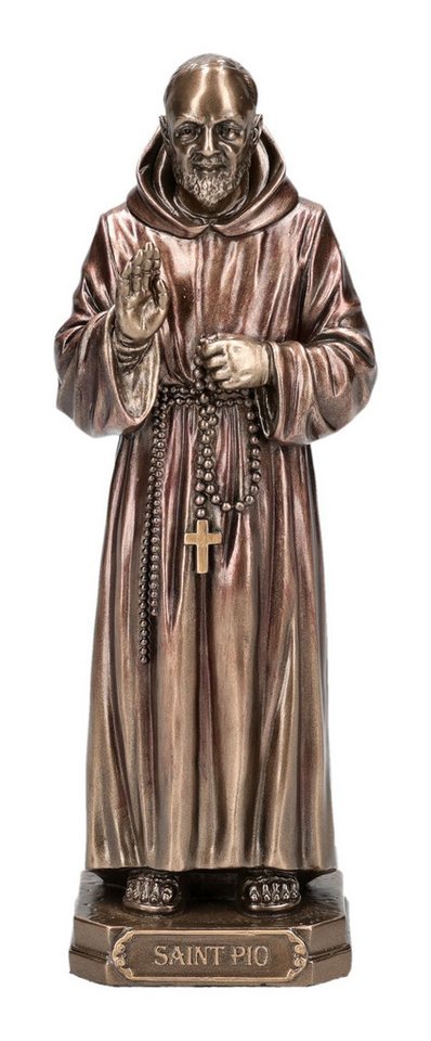 Figuren Shop GmbH Dekofigur Pater Pio Statue – Heiliger Figur Veronese Dekofigur 15.5cm Dekoration Figuren Shop GmbH Dekofigur Pater Pio Statue – Heiliger Figur Veronese Dekofigur 15.5cm Dekoration von Figuren Shop GmbH