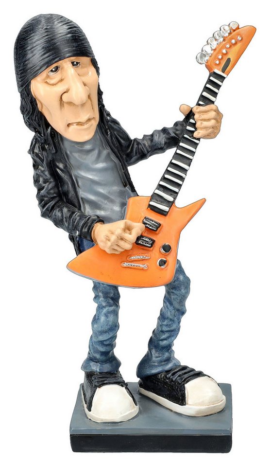 Figuren Shop GmbH Dekofigur Phil Figur – Rockstar Karikatur Metal Deko Statue 17.5 cm Dekofigur Figuren Shop GmbH Dekofigur Phil Figur – Rockstar Karikatur Metal Deko Statue 17.5 cm Dekofigur von Figuren Shop GmbH