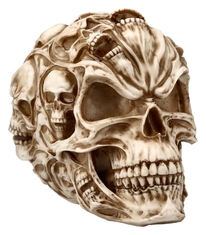 Figuren Shop GmbH Dekofigur Totenkopf - Skull of Skulls - James Ryman Gothic Fantasy Deko von Figuren Shop GmbH