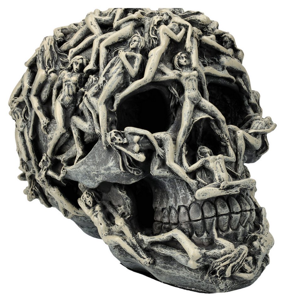 Figuren Shop GmbH Dekofigur Totenkopf mit Frauenkörper - Hells Desire Light Edition - Gothic Deko Figuren Shop GmbH Dekofigur Totenkopf mit Frauenkörper - Hells Desire Light Edition - Gothic Deko von Figuren Shop GmbH