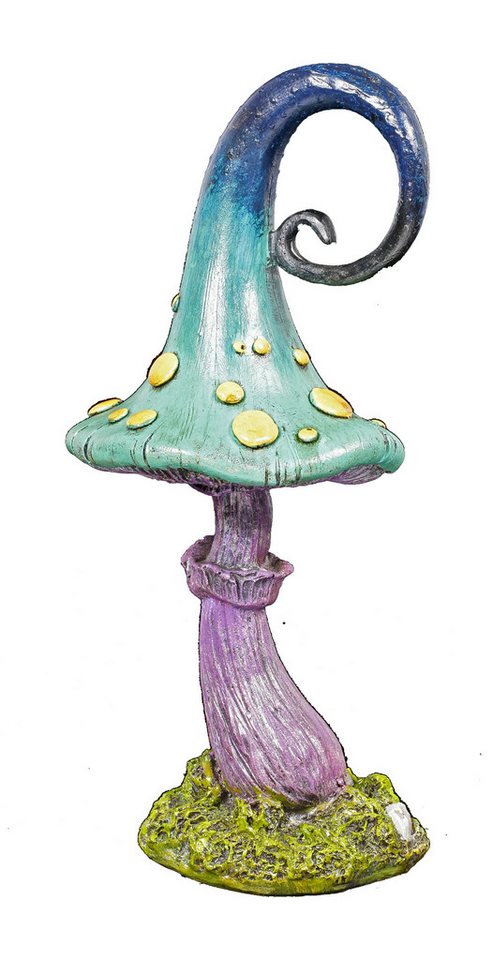 Figuren Shop GmbH Gartenfigur Gartenfigur Pilz - Foolish Fizzy Whizz - Fantasy Deko Garten von Figuren Shop GmbH