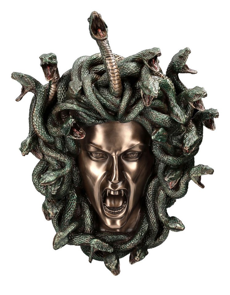 Figuren Shop GmbH Dekoobjekt Medusa Wandrelief mittel - Veronese - Dekoration Mythologie von Figuren Shop GmbH