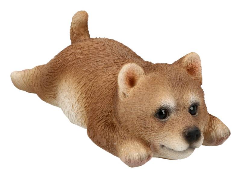 Figuren Shop GmbH Dekoobjekt Shiba Inu Magnet – Hundemagnet Kühlschrankmagnet Notizhalter 13 cm von Figuren Shop GmbH