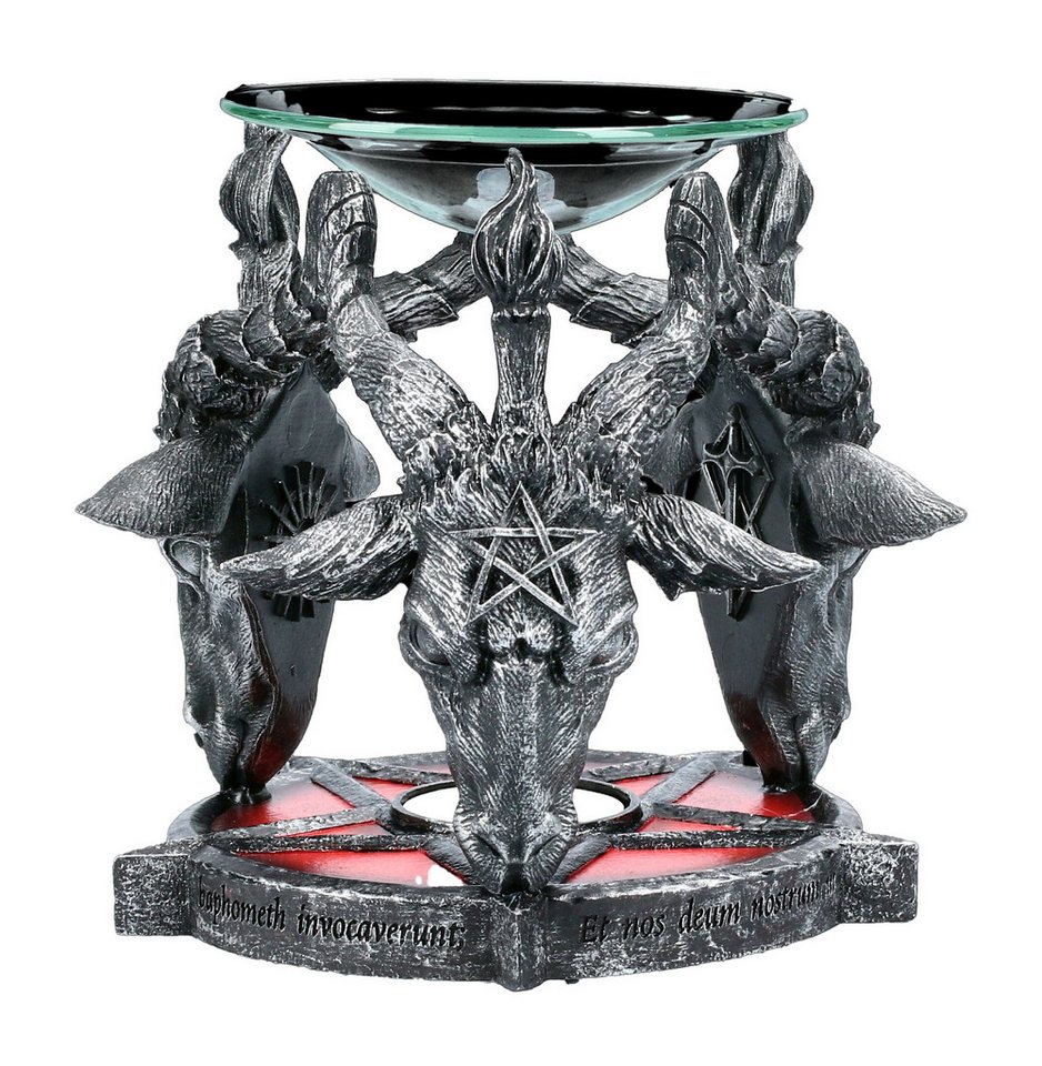 Figuren Shop GmbH Duftlampe Duftlampe - Baphomet Pentagramm - Nemesis Now Gothic Deko Figuren Shop GmbH Duftlampe Duftlampe - Baphomet Pentagramm - Nemesis Now Gothic Deko von Figuren Shop GmbH