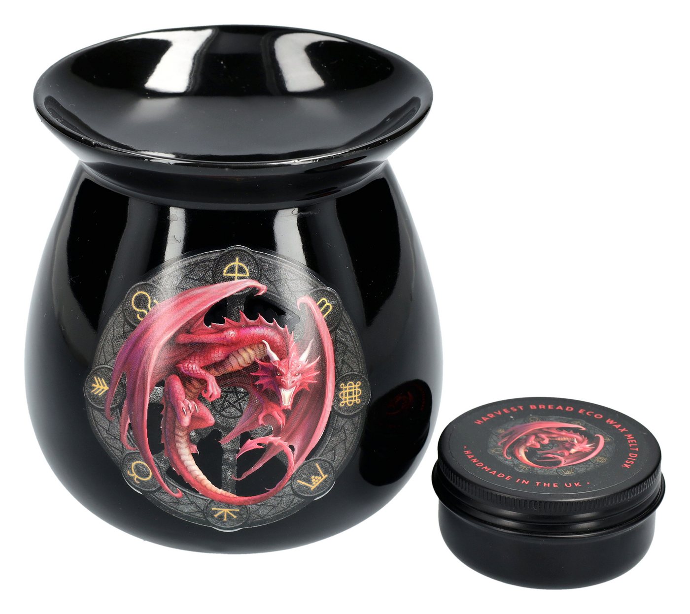Figuren Shop GmbH Duftlampe Duftlampen Geschenkset - Drache Lammas - Anne Stokes Figuren Shop GmbH Duftlampe Duftlampen Geschenkset - Drache Lammas - Anne Stokes von Figuren Shop GmbH
