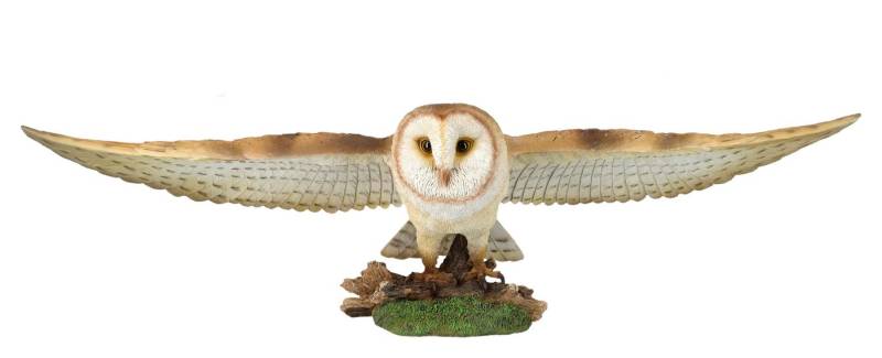 Figuren Shop GmbH Gartenfigur Gartenfigur Eule XXL - Fliegende Schleiereule - HotAnt - Gartendeko Figuren Shop GmbH Gartenfigur Gartenfigur Eule XXL - Fliegende Schleiereule - HotAnt - Gartendeko von Figuren Shop GmbH