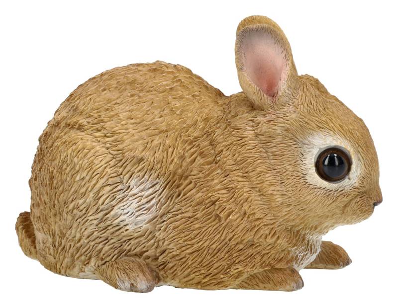 Figuren Shop GmbH Gartenfigur Kaninchen Figur – Garten Deko wetterfest Hasen Statue 8 cm Dekofigur von Figuren Shop GmbH