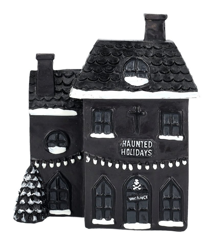 Figuren Shop GmbH Räuchermännchen Räucherkegelhalter - Haunted House - Fantasy Dekoobjekt Räucherhalter von Figuren Shop GmbH