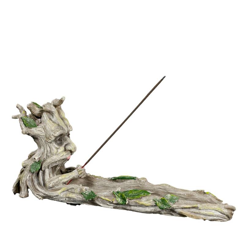 Figuren Shop GmbH Räucherstäbchen-Halter Räucherstäbchenhalter - Greenman Baum - Fantasy Räucherhalter von Figuren Shop GmbH