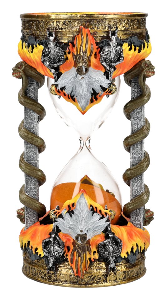 Figuren Shop GmbH Sanduhr Drachen Schlangen Sanduhr – Dark Souls Merchandise 18 cm Dekoration von Figuren Shop GmbH