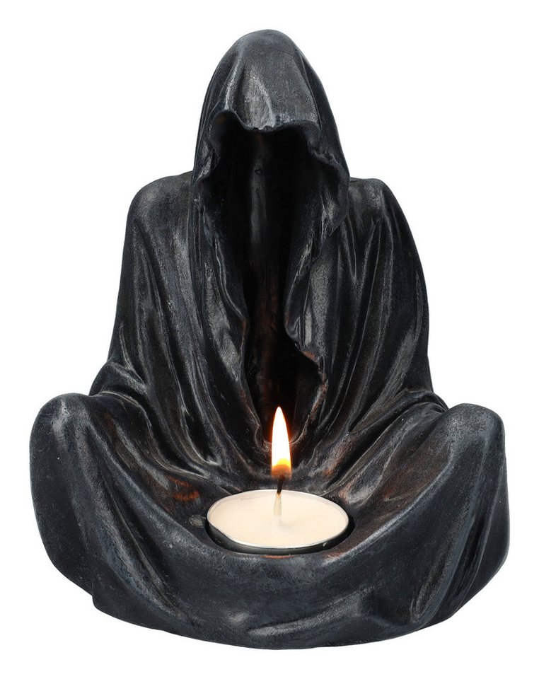 Figuren Shop GmbH Teelichthalter Reaper Teelichthalter - Die ewige Flamme - Gothic Deko Kerze Figuren Shop GmbH Teelichthalter Reaper Teelichthalter - Die ewige Flamme - Gothic Deko Kerze von Figuren Shop GmbH