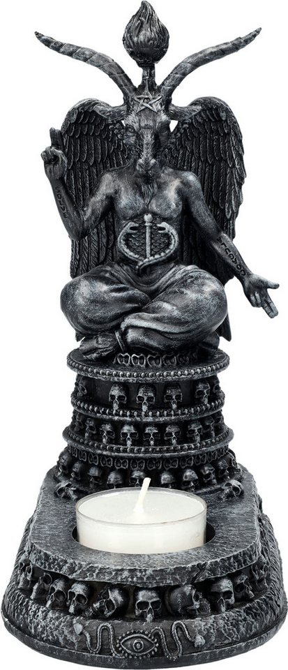 Figuren Shop GmbH Teelichthalter Teelichthalter - Baphomet's Devotion - Gothic Dekoration Nemesis Now Figuren Shop GmbH Teelichthalter Teelichthalter - Baphomet's Devotion - Gothic Dekoration Nemesis Now von Figuren Shop GmbH