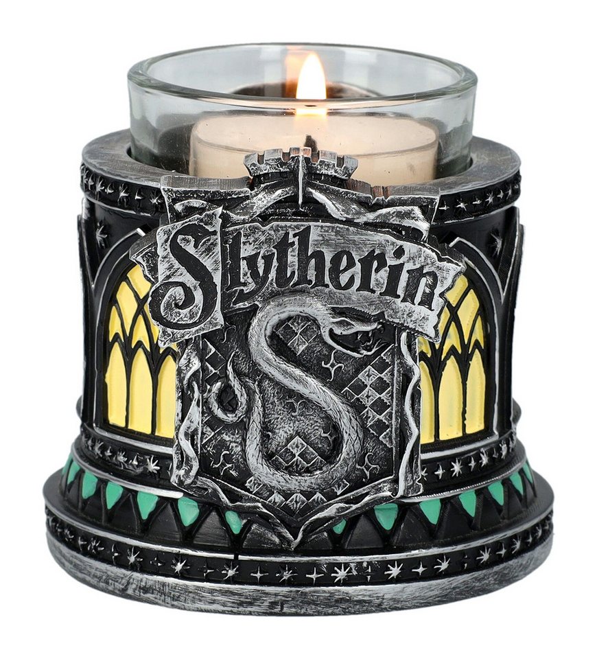 Figuren Shop GmbH Teelichthalter Teelichthalter Harry Potter - Slytherin - Fantasy Merchandise Deko Figuren Shop GmbH Teelichthalter Teelichthalter Harry Potter - Slytherin - Fantasy Merchandise Deko von Figuren Shop GmbH