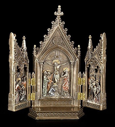 Kalvarienberg Flügelaltar - Deko Figur - Veronese von Figuren Shop GmbH