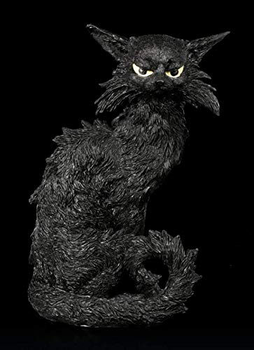 Schwarze Katzen Figur - Salem | Deko-Tierfigur, handbemalt, H 32,5 cm von Figuren Shop GmbH